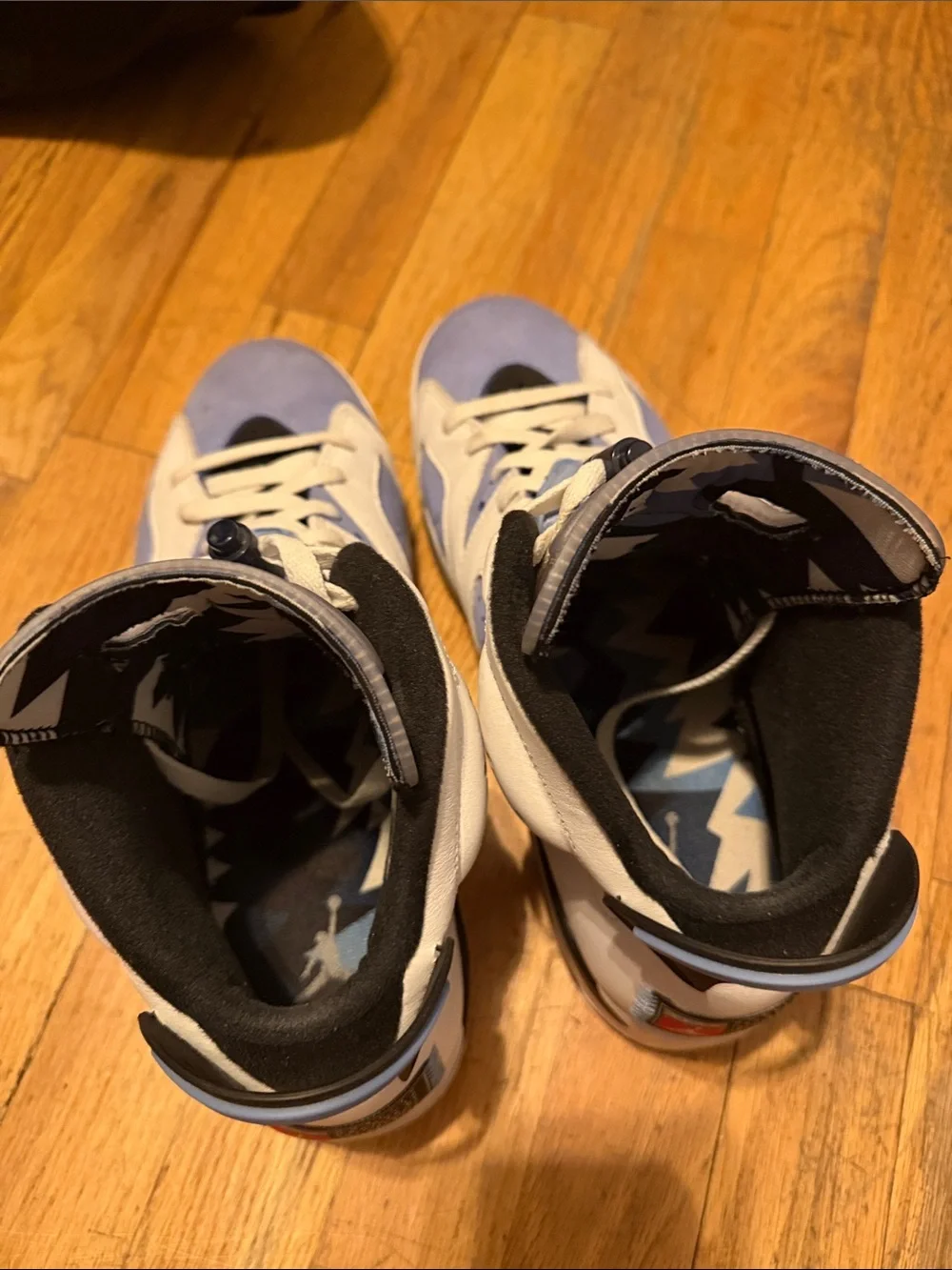 Jordan Men’s Sneakers in White & Light Blue